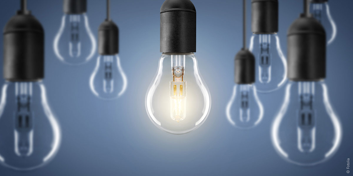 Halogenlampen-Verbot per 1. September 2018