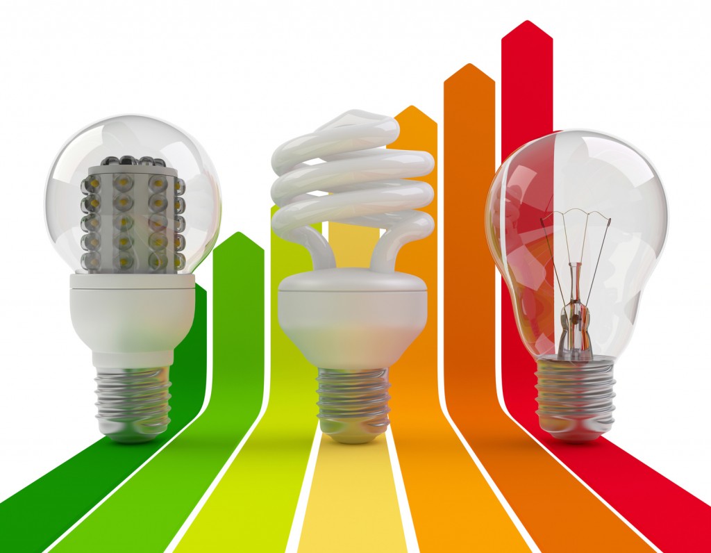 LED-Leuchten die glimmen oder aufblitzen
